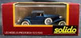 Vintage Solido 1/43 Scale Diecast Aged'Or 1929 Cord