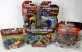 Lot (5) Transformers Modern Figures-MIP- Backstop, Scourge, Optimus Prime+