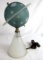 Outstanding 1939 World's Fair Frosted Glass Saturn Lamp. 11