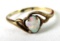 Beatiful 10K Gold Opal Ladies Ring (Size 7 1/2)
