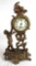 Antique 1900's Cherub Porcelain Face Boudoir Clock