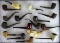 Case Lot of (17) Antique & Vintage Tobacco Smoking Pipes