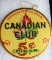 Antique Canadian Club Cigar Cardboard Advertising Fan Pull 7
