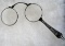Antique Sterling Silver Hand Held Spectacles