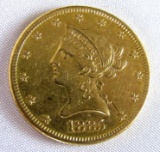 1885 United States Liberty Head $10 Gold Coin