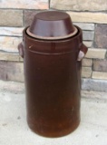 Vintage Stoneware Water Sealed Fermentation Crock