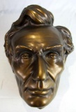 Outstanding Abraham Lincoln Composition Life Mask