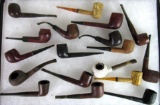 Lot of (19) Antique & Vintage Tobacco Smoking Pipes