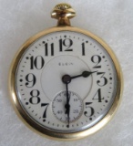 Antique Elgin Father Time 21J Pocket Watch