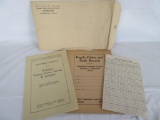 Original 1916 Studebaker Economy Practice Exercises in Arithmetic Education Kit