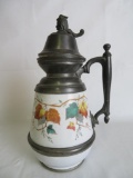 Antique 1750's Soft Paste Porcelain Syrup