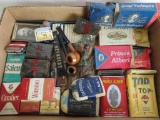 Estate Found Collection of Vintage Tobacco and Smoking Related Items- Cigarettes, Tobacco, Pipes,