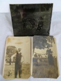 Antique Photo Lot with Animal Content