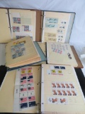 Outstanding 1940's-1980's Estate Found Collection of US Plate Block Un-Used Postage Stamps in 5