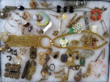 Estate Found Collection of Antique & Vintage Costume Jewelry