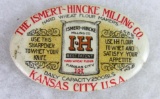 Antique Ismert-Hincke Milling Co. (Kansas City) Advertising Pocket Sharpening Stone