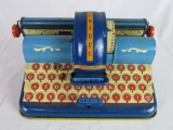 Vintage Unique Art Tin Litho Typewriter