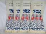 Lot of (4) Vintage Pepsi Porta Cool Portable Cooler Bags