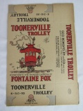 Original Box for Antique Dent Toonerville Cast Iron Trolley, NOS