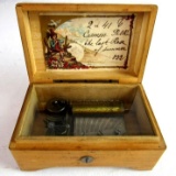 Antique Swiss Carmen Polka Cylinder Music Box