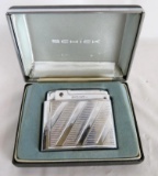 Vintage Schick Butane Lighter in Original Case