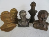 Vintage Abraham Lincoln Grouping Inc. Banks, Bust and Bookends