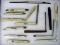 Outstanding Lot (14) Vintage XL Melon Sausage Tester Knives Sabre, Colonial ++