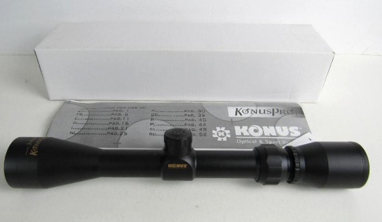 Beautiful Konus Pro 3-9x40 Rifle Scope