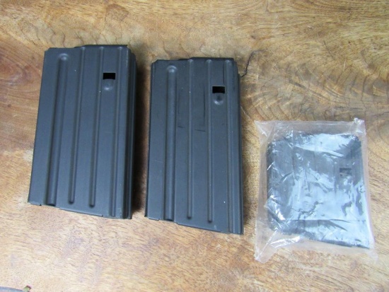 Lot (3) New DPMS AR-10 .308 Metal Magazines
