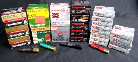 .410 Ga. Shotgun Ammo- Full Boxes (240 Rounds Total)