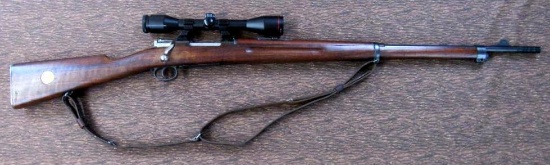Beautiful Carl Gustaf Stads Gev?rsfaktori M96 Swedish 6.5x55 Bolt Action Rifle w/ Simmons Scope