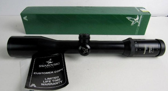 Beautiful Habicht Swarovski (Austria) "Nova" 2,2-9x42 Rifle Scope in Original Box