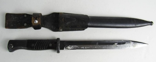 WWII German K98 Bayonet, Scabbard, and Frog- Carl Eickhorn