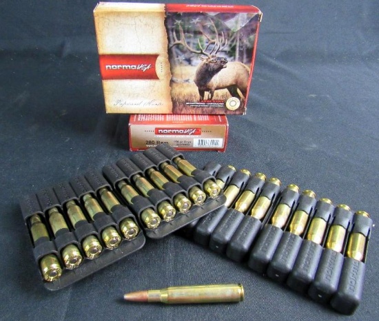 280 Rem Ammo- 2 Full Boxes Norma USA (40 Rounds Total)