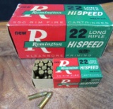 NOS Brick (500 Rds) Vintage Remington HiSpeed .22 Long Rifle Ammo