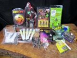 Large Lot of Bowhunting Accessories. Broadheads, Tips, Knocks & More