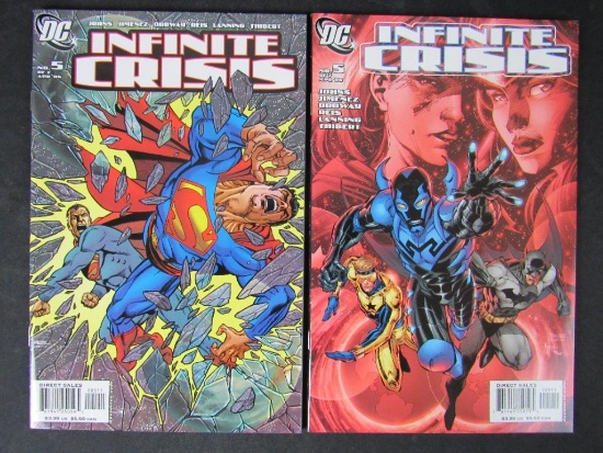Infinite Crisis #5 (2006) Key 1st Jamie Reyes As New Blue Beetle (Regular & Variant Covers!)