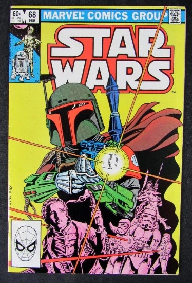 Star Wars #68 (1983) Marvel Comics Iconic Bronze Age Boba Fett Cover
