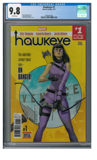 Hawkeye #1 (2017) Key 1st Kate Bishop Solo Title CGC 9.8