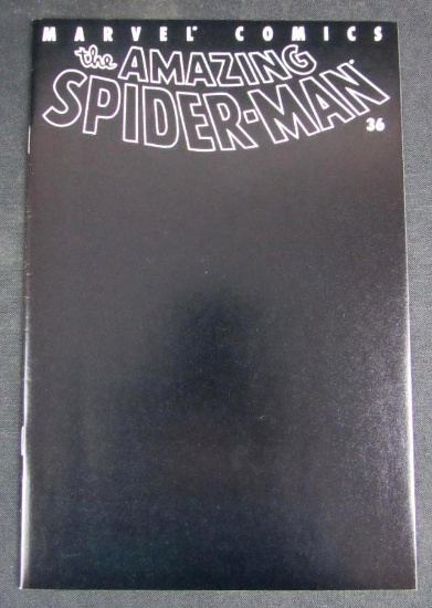 Amazing Spider-Man v2 #36 (2001) Key 9/11 Issue Black Cover