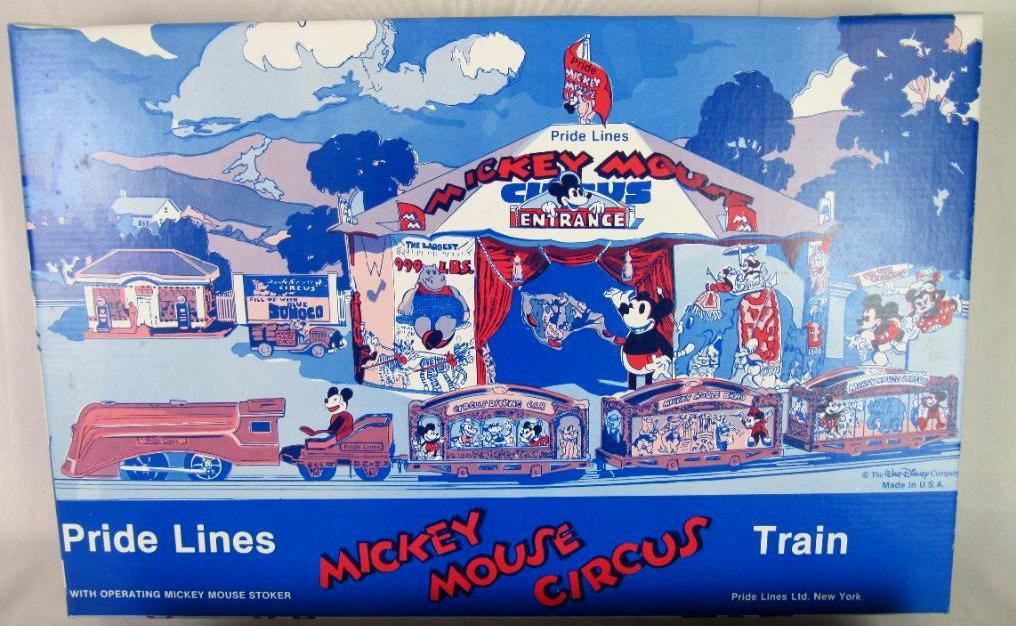 Pride Lines Disney Mickey Mouse Circus Train In | Proxibid