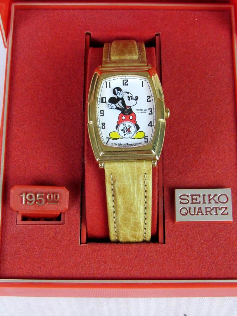 Seiko mickey mouse 60th anniversary cheap watch