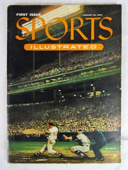 1954 Sports Illustrated Vol 1, #1 KEY 1st Issue with Cards Inside!