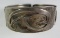 Sterling Silver Antique Hinged Cuff Bracelet