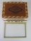 Antique 'Al Smith' Cigar Box and Glass Cover