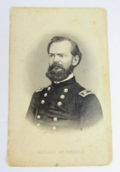 Civil War CdV Photo of Gen. G. McPherson