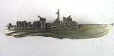 Rare! WWII Sterling USN PT Boat Pin