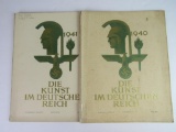 (2) 1940/41 Monthly Nazi Art Publications