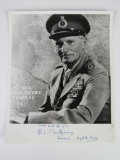 Autographed photo of Gen. Montgomery