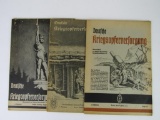 (3) Nazi 1934 Wounded Veterans Mags